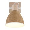 Globo Lyndon Modern Wall Light, Angular Spotlight for Living Room & Hallway