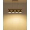 Globo Lyndon modern 4-light pendant light for dining table and kitchen island, E14, 75 cm