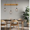Globo Berti Industrial 3-Light Dining Table Pendant Light, 115 cm