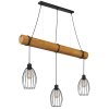 Globo Berti Industrial 3-Light Dining Table Pendant Light, 115 cm