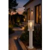Globo Gracey modern outdoor bollard light garden path light E27 60W 60 cm