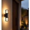 Globo Mervin modern outdoor wall lamp 2-light E27 for exterior areas and garage