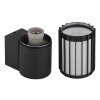 Globo Mervin Outdoor Wall Light, Wall Lantern with Cage Design, E27, 15 Watt
