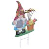 Globo SOZWE Garden Gnome Solar Garden Light Statue LED 5-Light Outdoor Path Light