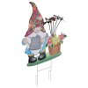 Globo SOZWE Garden Gnome Solar Garden Light Statue LED 5-Light Outdoor Path Light