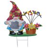 Globo SOZWE Garden Gnome Solar Garden Light Statue LED 5-Light Outdoor Path Light