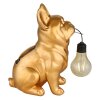 Globo DOGLI LED Solarleuchte Hund, Hunde Lampe für Garten und Weg, 3000 Kelvin, 6 Watt