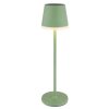 Globo VANNIESO LED Outdoor Solar Table Lamp, Modern Conical Garden Light