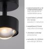 SCHÖNER WOHNEN-Kollektion KULU LED ceiling spotlight with rotatable head