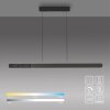 SCHÖNER WOHNEN-Kollektion ADRIANA ROUND LED linear height-adjustable pendant light, 2-light