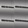 SCHÖNER WOHNEN-Kollektion ADRIANA ROUND LED linear height-adjustable pendant light, 2-light