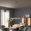 SCHÖNER WOHNEN-Kollektion ADRIANA ROUND LED 2-light linear pendant light 160 cm