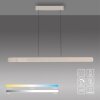 SCHÖNER WOHNEN-Kollektion ADRIANA ROUND LED 2-light linear pendant light 160 cm