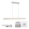 SCHÖNER WOHNEN-Kollektion ADRIANA ROUND LED 2-light linear pendant light 160 cm
