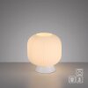 SCHÖNER WOHNEN-Kollektion NAMI modern ribbed globe table lamp with cord switch