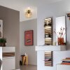 SCHÖNER WOHNEN-Kollektion NAMI wall and ceiling light with ribbed shade, E27