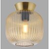 SCHÖNER WOHNEN-Kollektion NAMI wall and ceiling light with ribbed shade, E27