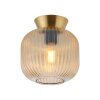 SCHÖNER WOHNEN-Kollektion NAMI wall and ceiling light with ribbed shade, E27