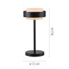 SCHÖNER WOHNEN-Kollektion ELMO LED office table lamp with touch switch, modern