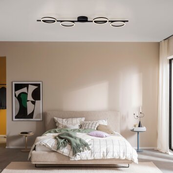 Schöner Wohnen-Kollektion MINI RITUS LED ring ceiling light for living room