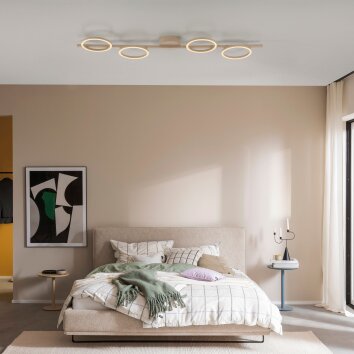 SCHÖNER WOHNEN-Kollektion MINI RITUS LED Ring-Deckenleuchte 3000 K 4000 lm 27 W
