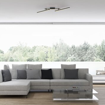SCHÖNER WOHNEN-Kollektion STRAIGHT LED modern adjustable linear ceiling light