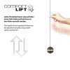 Schöner Wohnen-Kollektion LINI LED 3000 K 650 lm globe pendant light, height-adjustable