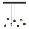 SCHÖNER WOHNEN-Kollektion LINI 7-light LED cluster pendant light dining table pendant