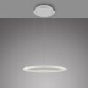 Schöner Wohnen-Kollektion QUILLO LED minimalist modern ring pendant light, Ø 60 cm
