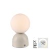 SCHÖNER WOHNEN-Kollektion RUDI LED globe table lamp with touch switch