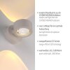 SCHÖNER WOHNEN-Kollektion CHIA LED Up-Down Wandleuchte 2-flammig für Flur