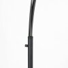Steinhauer modern Arc floor lamp Bambus with five adjustable arms and Ecru shades