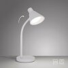 Leuchten Direkt LED table lamp PIXIE, adjustable, white, 3000 Kelvin warm white