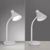 Leuchten Direkt LED table lamp PIXIE, adjustable, white, 3000 Kelvin warm white