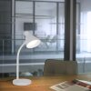 Leuchten Direkt LED table lamp PIXIE, adjustable, white, 3000 Kelvin warm white