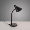 Leuchten Direkt adjustable LED table lamp PIXIE with curved stem, 3000 Kelvin warm white