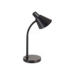 Leuchten Direkt adjustable LED table lamp PIXIE with curved stem, 3000 Kelvin warm white
