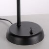 Leuchten Direkt Adjustable Table Lamp LOKI, modern gooseneck for bedside reading