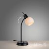 Leuchten Direkt Adjustable Table Lamp LOKI, modern gooseneck for bedside reading