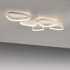 Leuchten Direkt LED ceiling light PEBBLES memory function, 3000 Kelvin warm white