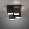 Leuchten Direkt LED ceiling light TETRIS, angular modules, 3000 Kelvin warm white