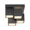 Leuchten Direkt LED ceiling light TETRIS, angular modules, 3000 Kelvin warm white