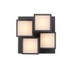 Leuchten Direkt LED ceiling light TETRIS, angular modules, 3000 Kelvin warm white