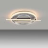 Leuchten Direkt LED Ceiling Light KORSA, Ring-Bar, Memory Function, 3000 Kelvin Warm White