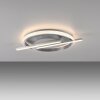 Leuchten Direkt LED Ceiling Light KORSA, Ring-Bar, Memory Function, 3000 Kelvin Warm White
