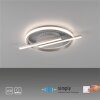 Leuchten Direkt LED Ceiling Light KORSA, Ring-Bar, Memory Function, 3000 Kelvin Warm White