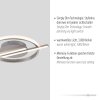 Leuchten Direkt LED Ceiling Light KORSA, Ring-Bar, Memory Function, 3000 Kelvin Warm White