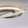Leuchten Direkt LED Ceiling Light KORSA, Ring-Bar, Memory Function, 3000 Kelvin Warm White