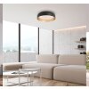 Leuchten Direkt LED Ceiling Light OSKO, Round, Adjustable Colour Temperature 3000 Kelvin