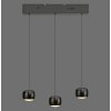 Leuchten Direkt LED Pendant Light BALLINI, height-adjustable, 3000 Kelvin warm white